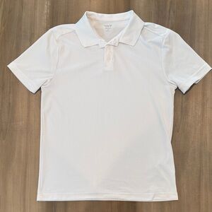 Old Navy White Men's Polo Shirt